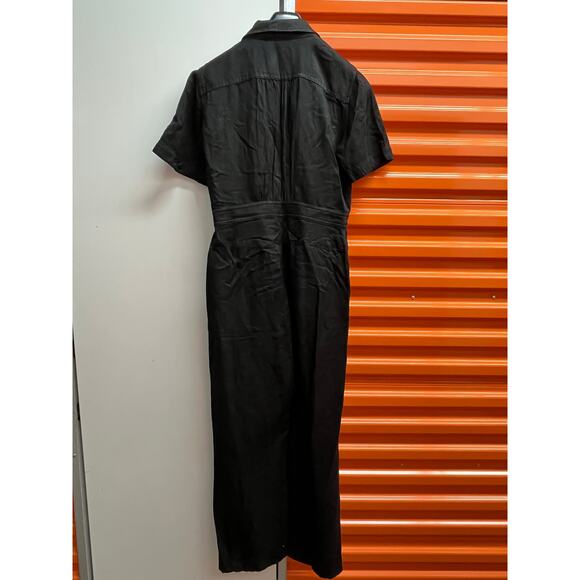 & OTHER STORIES - Belted Jumpsuit / Black / Sz 4 - Picture 4 of 5